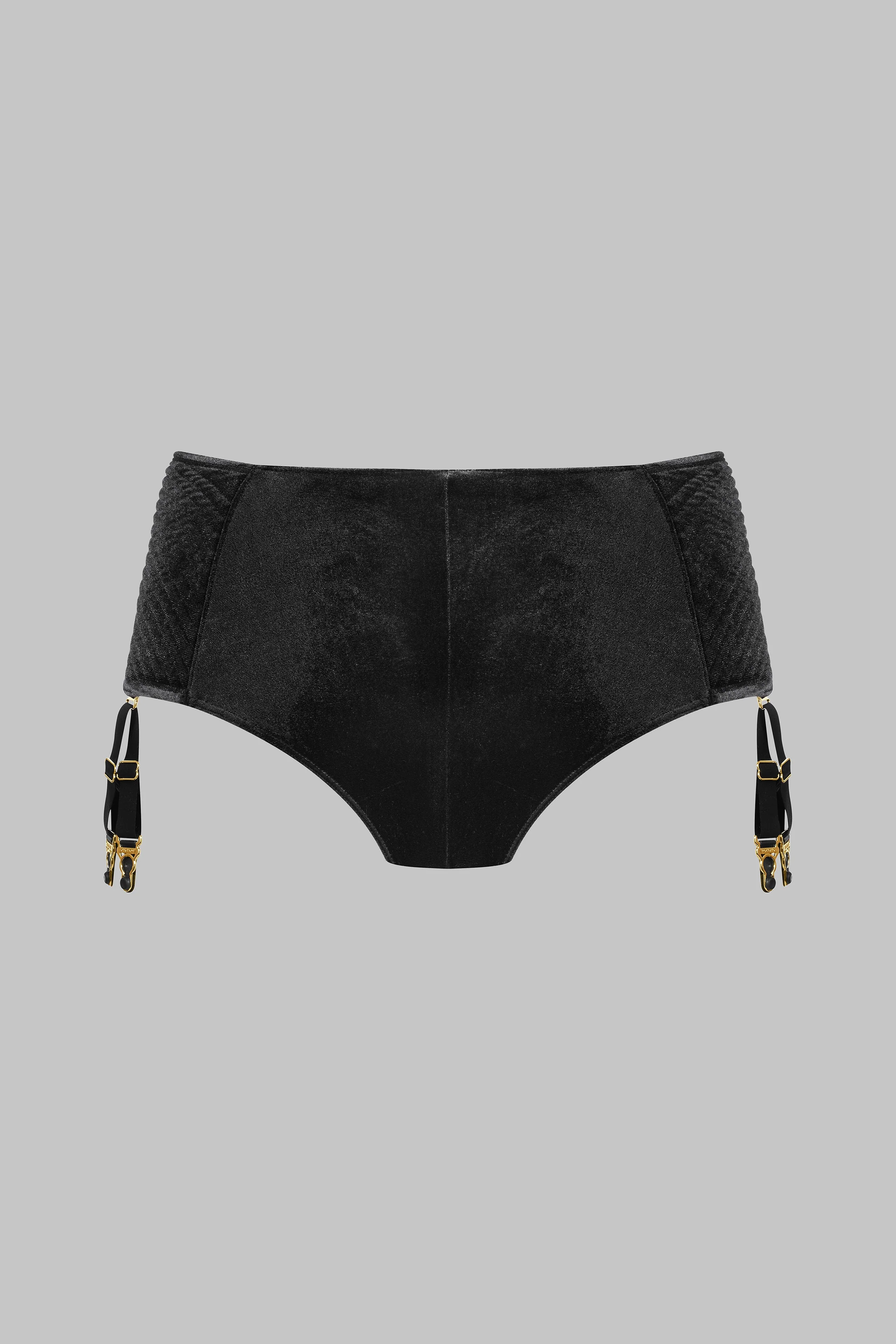 High-Waisted Briefs Garter Belt - Maison Close x Scandale -  ROCOCO - Image 2