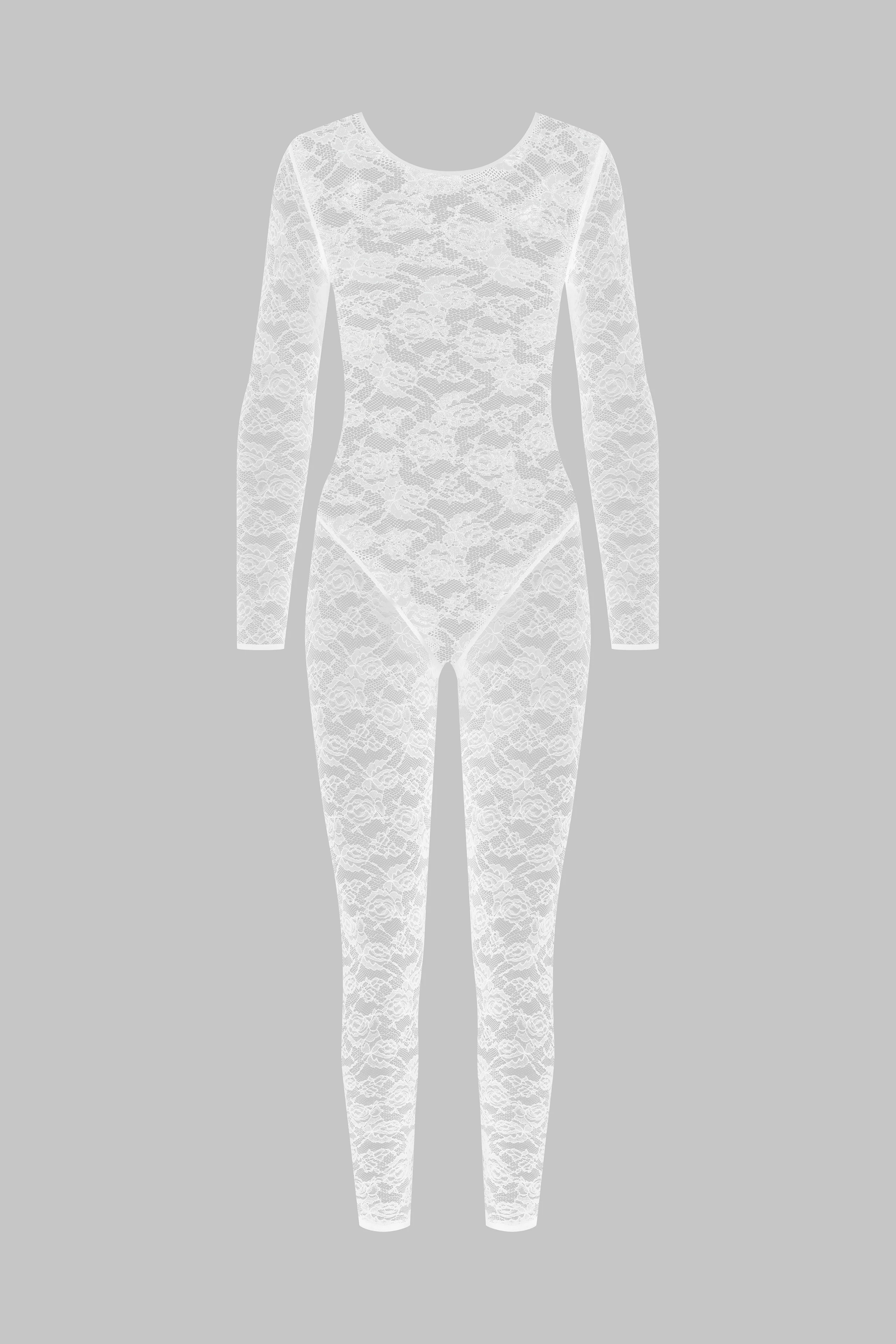Long sleeve backless jumpsuit - Flashback - Image 2