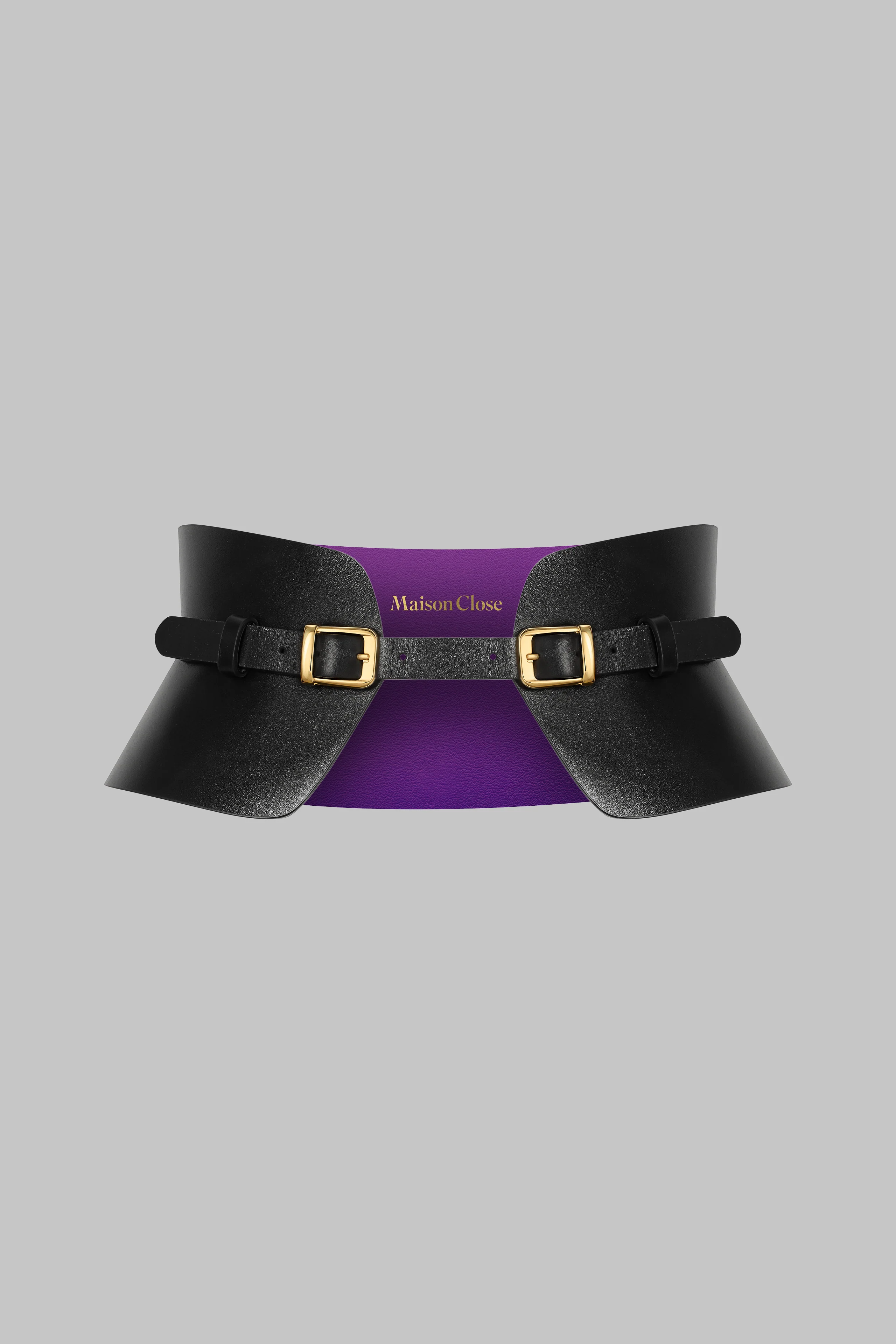 Leather corset belt - L'Étreinte - Image 2