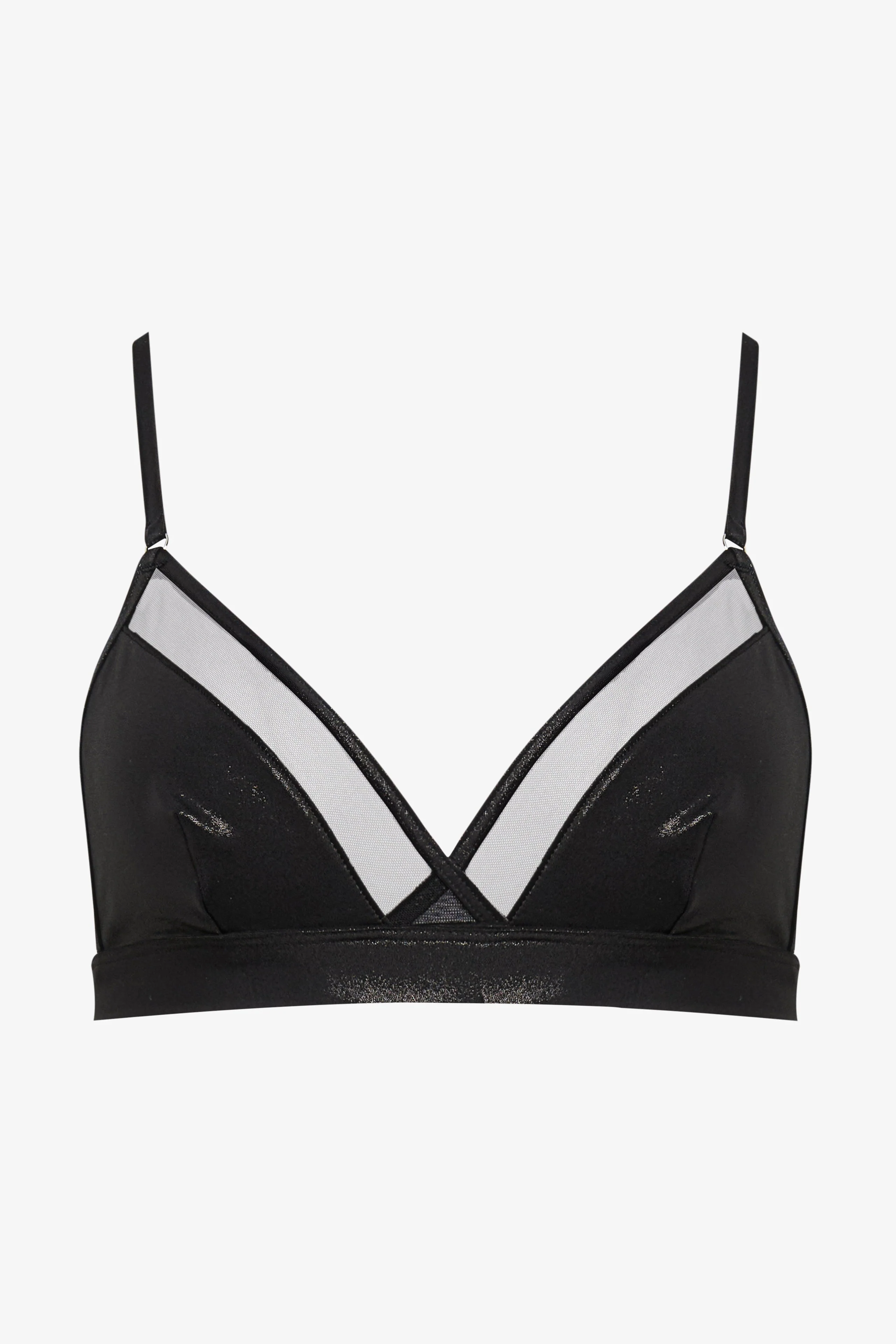 Triangle bikini top - Minuit - Image 2