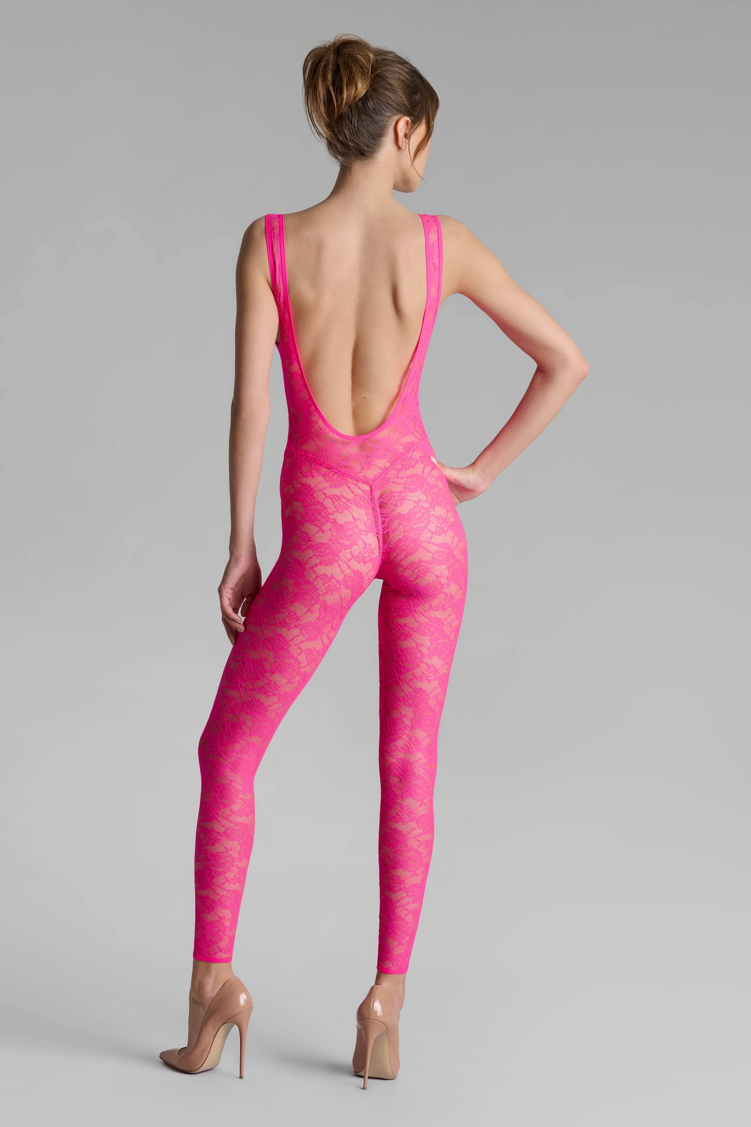 Backless jumpsuit - Flashback Néon - Image 3