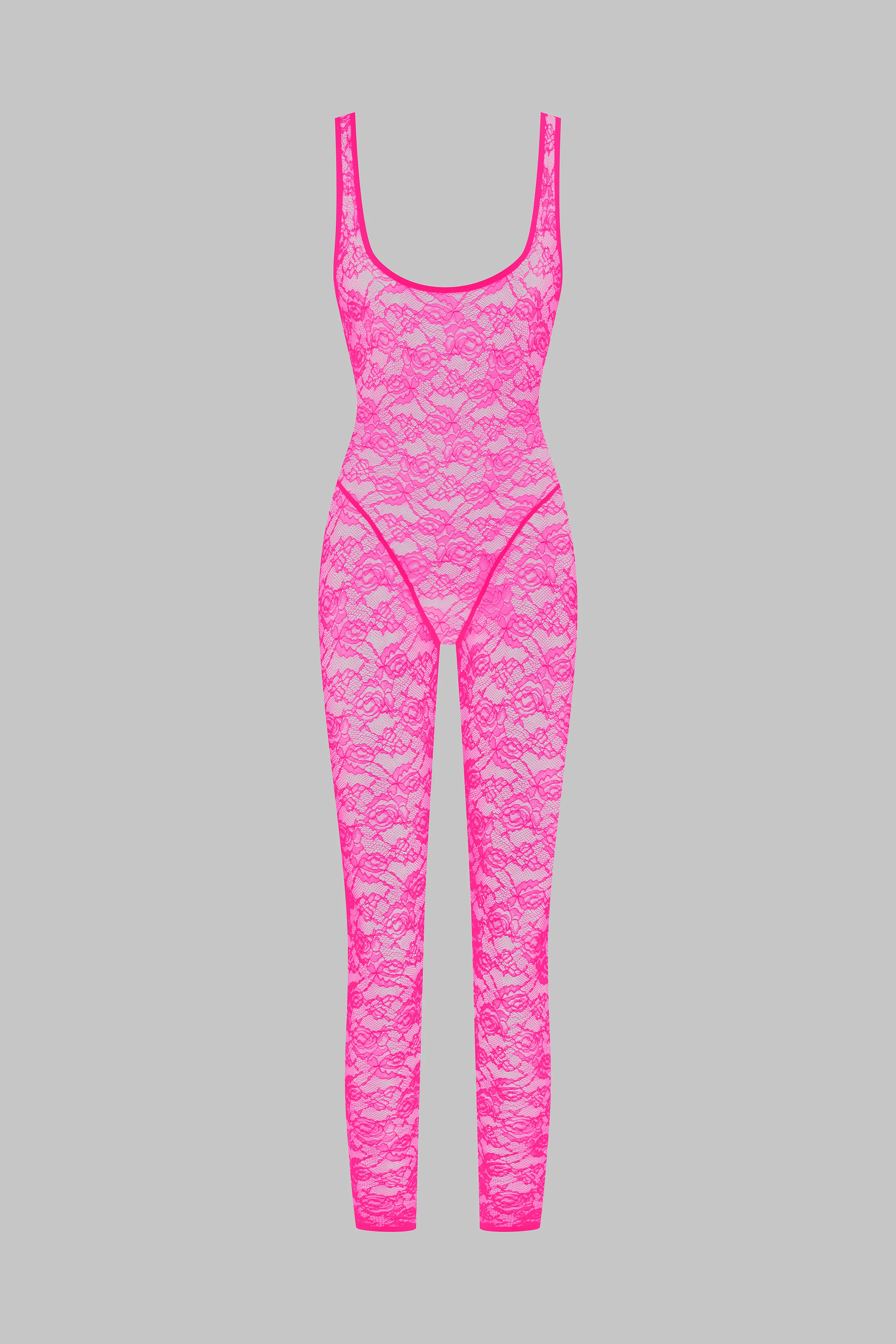 Backless jumpsuit - Flashback Néon - Image 4