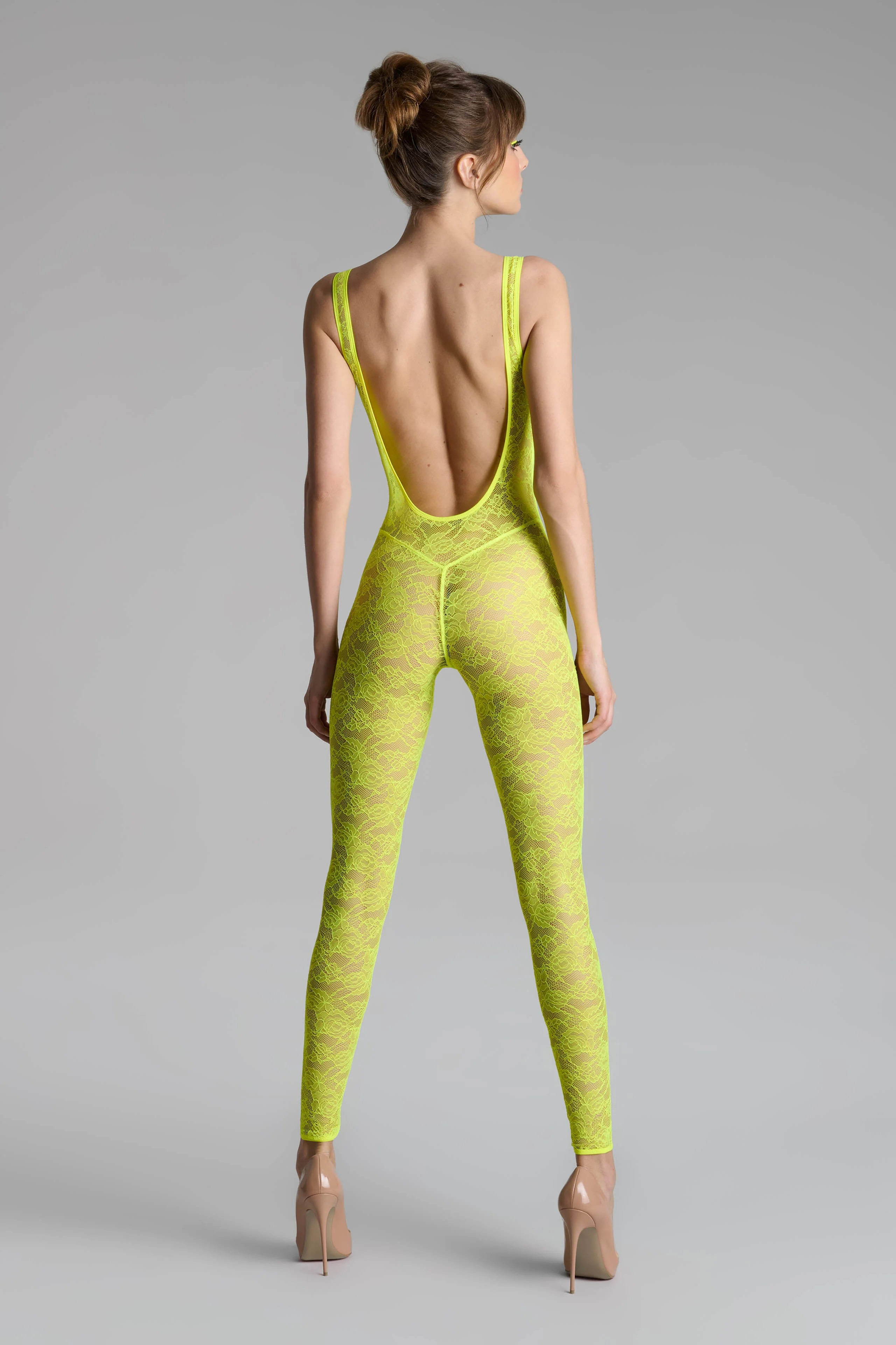 Backless jumpsuit - Flashback Néon - Image 3