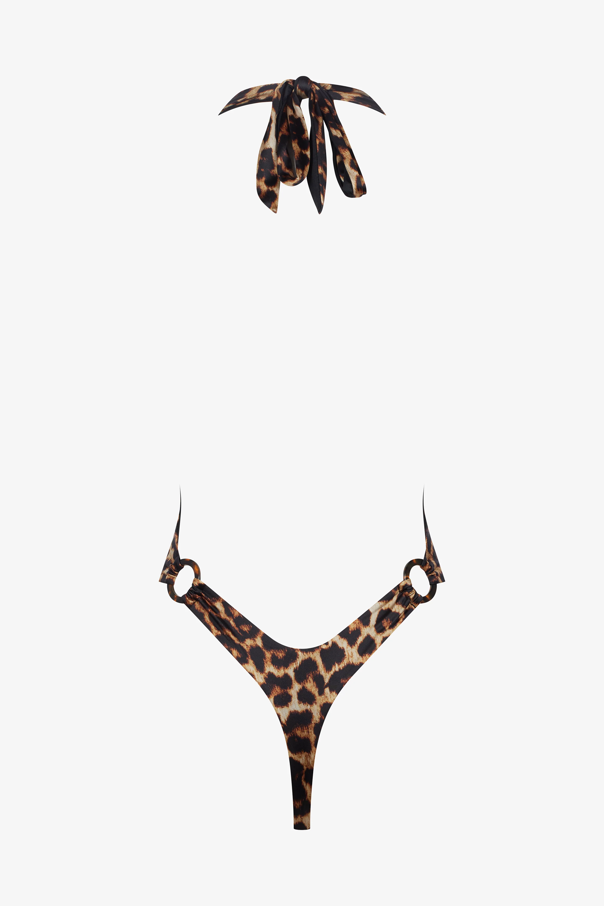 Swimsuit Scarf One-Piece - Safari - Image 3